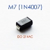 供应东芝二极管1N4007 M7 SMA A型封装