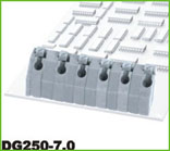 弹簧式PCB接线端子 DG250-7.0