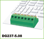 弹簧式PCB接线端子 DG237-5.08