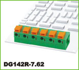 弹簧式PCB接线端子 DG142R-7.62