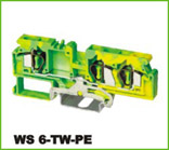 WS轨道式接线端子 WS 6-TW-PE