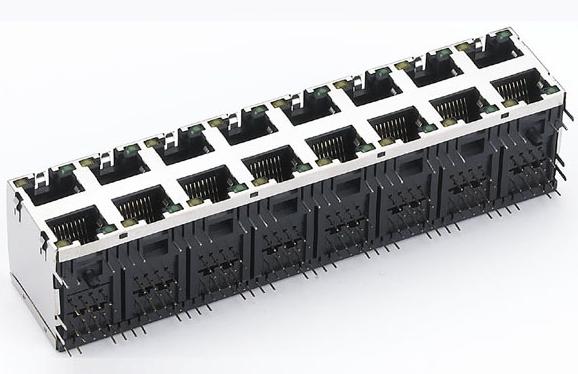 RJ45母座 2*8