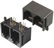 RJ11母座 1*2