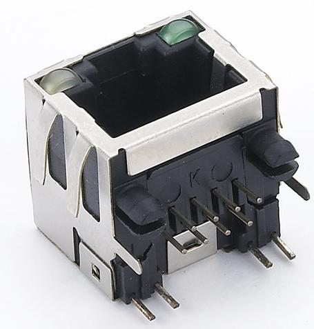 RJ45母座 1*1
