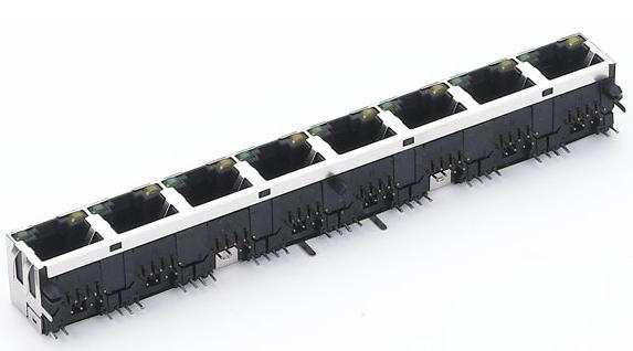 RJ45母座 1*8