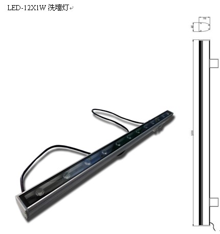LED-12X1W洗墙灯 XLY-W012102-RGB
