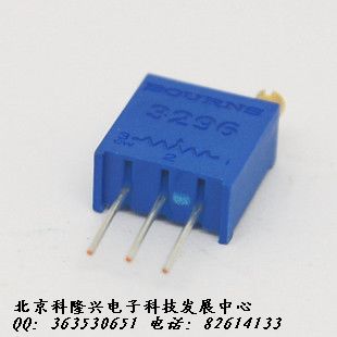 专营电位器 3296W-1-104LF 100K 精密可调电阻 顶调 美国bourns 正品 3296W-1-104LF 100K
