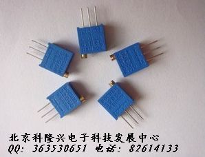 专营电位器 3296W-1-105LF 1M 精密可调电阻 顶调 美国bourns 正品 3296W-1-105LF 1M