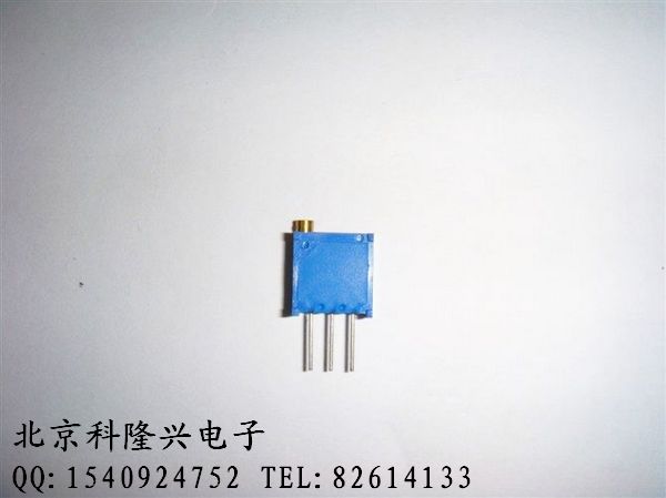 专营电位器 3296W-1-203LF 20K 精密可调电阻 顶调 美国bourns 正品 3296W-1-203LF 20K