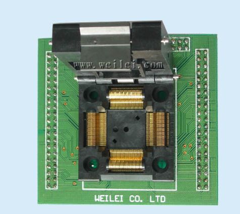 威磊编程器烧录座 WL-TQFP100-M16C