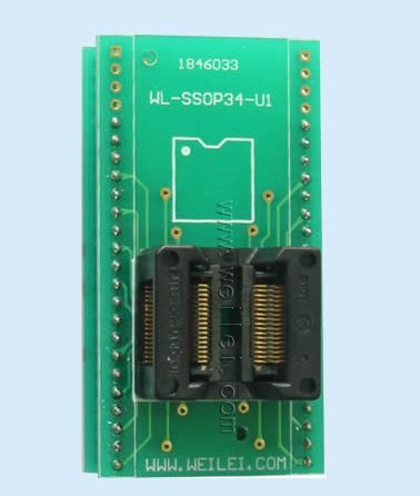 威磊编程器烧录座 WL-SSOP34-U1