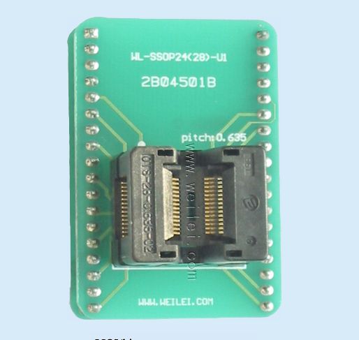 威磊编程器烧录座 WL-SSOP20-U1