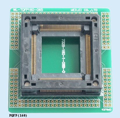 威磊编程器烧录座 WL-PQFP160-XXX