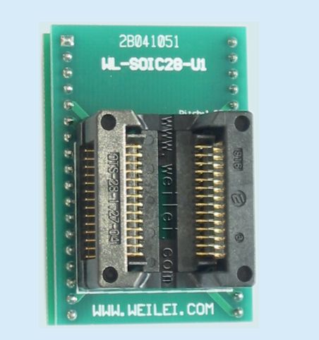 威磊编程器烧录座 WL-SOIC28-U1