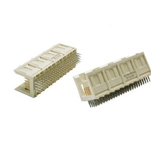 供应背板2mm连接器/FUTURE BUS MALE 4 ROW SOLDER&PRESS-FIT TYPE FUTURE BUS