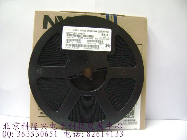 BAS21 代码JSw 200MA 250V 小信号-HV 单二极管 SOT-23 NXP正品 BAS21