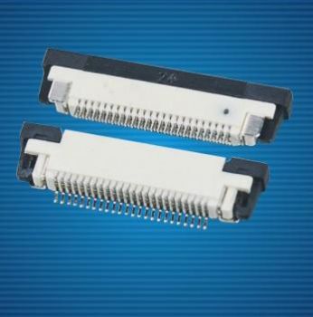 供应FPC连接器0.5mm间距 抽屉式 上接 0.5K-AS-nPWB