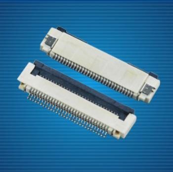供应FPC连接器 0.5mm间距 翻盖式 0.5K-DX-nPWB