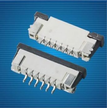供应FPC连接器 1.25mm间距 抽屉式 下接 1.25K-BX-nPWB