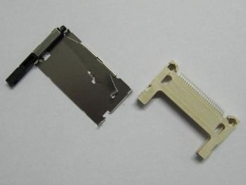 供应CF卡座连接器 CF卡座 带屏蔽 CF卡座 带屏蔽