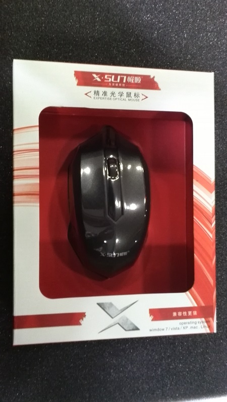极顺USB有线鼠标 D7