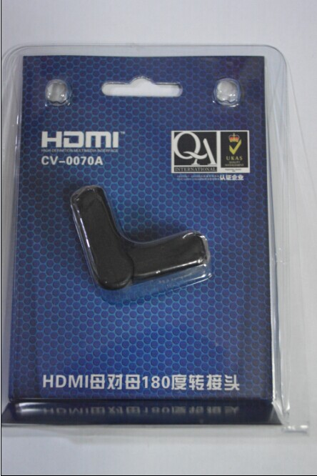 HDMI母对母180度转接头 HDMI母对母180度转接头