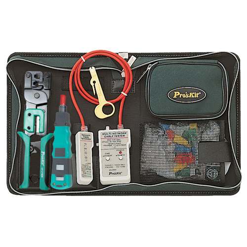 台湾宝工ProsKit 1PK-940 常用网路工具组(12件组) 1PK-940