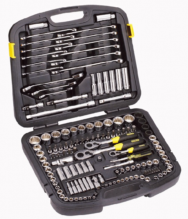 正品STANLEY史丹利工具150件综合性组套机修汽修工具94-181-1-22 94-181-1-22