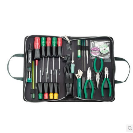 台湾宝工 1PK-813B 23件基本电工工具组 电工工具包 1PK-813B