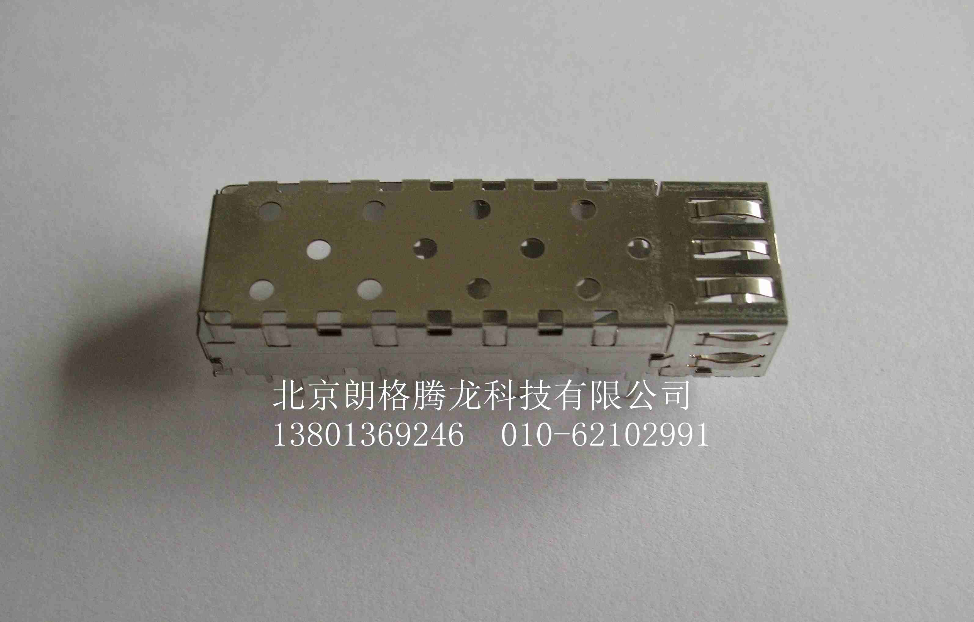 双光口模块CAGE,带光管,SFP DM7040-2-L