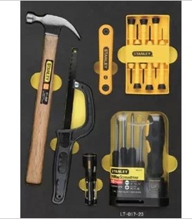 STANLEY 史丹利20件套紧固敲击切割工具托 LT-017-23 LT-017-23