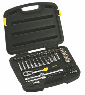 Stanley史丹利58件12.5MM公制组套94-188-22汽车维修五金工具套装 94-188-22