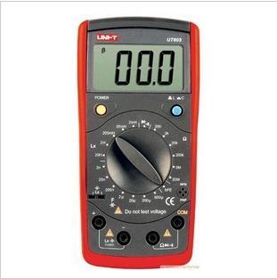 优利德 UT603 新型电感电容表多用表 万用表 UT603