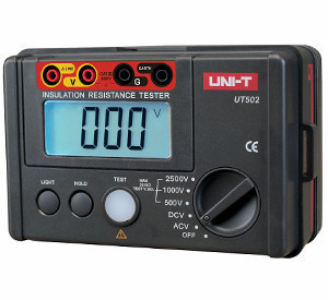 优利德 绝缘电阻测试仪UT502 2500V UT501 1000V UT501  UT502