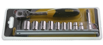 STANLEY 美国史丹利工具 14件6.3MM系列套筒组套 95-321-1-23 95-321-1-23