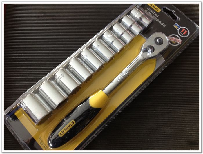 STANLEY 史丹利工具 11件12.5MM系列套筒组套 95-323-1-23 95-323-1-23