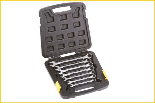 STANLEY/史丹利7件套公制扳开特价快94-401-22铬钒合金钢抛光棘精 94-401-22