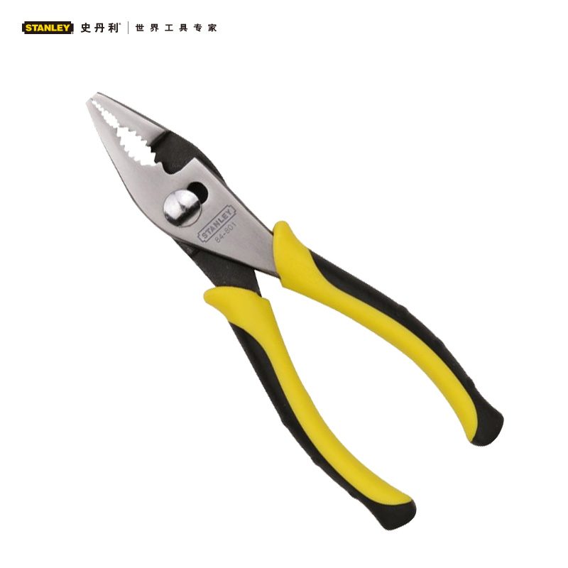 STANLEY/史丹利 MaxSteel双色柄鲤鱼钳84-801-22汽修,机修工具 84-801-22