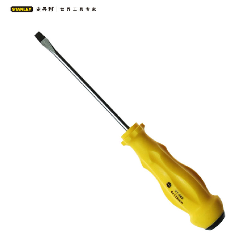 stanley史丹利S2合金钢塑柄一字螺丝批 61-852-23 3*50mm 螺丝批 61-852-23