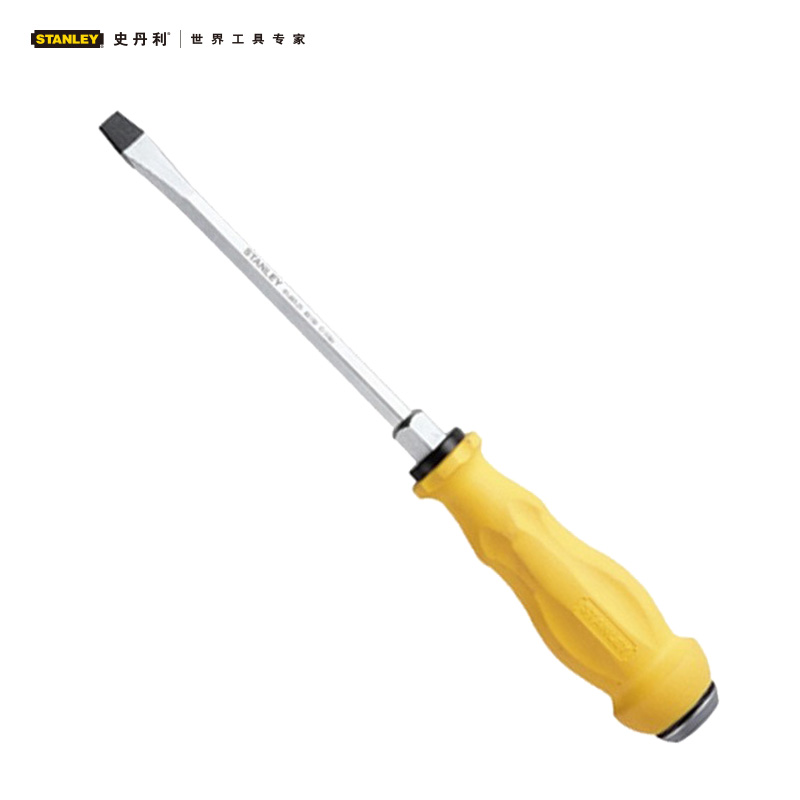 Stanley史丹利S2合金钢一字加力通体螺丝批/刀61-887-23 5*100mm 61-887-23