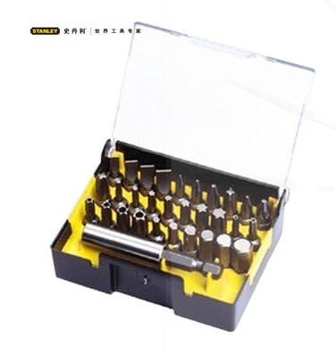 STANLEY/史丹利31件6.3MM旋具头和快脱磁性接杆组套A/B 63-401-23 402 411 412 63-401-23 402 411 412