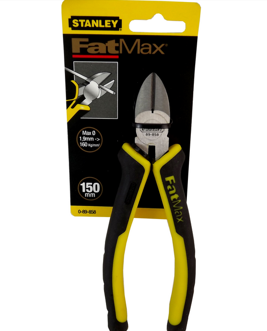STANLEY/史丹利 FatMax加硬斜嘴钳89-858-20 89-859-20汽修,机修工具 89-858-20 89-859-20
