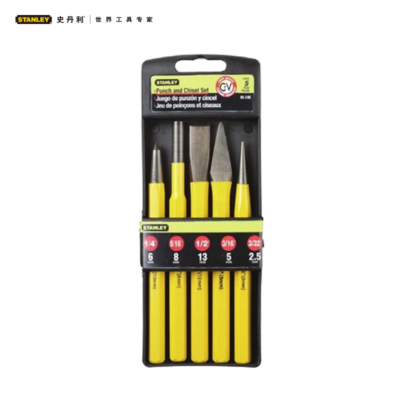 Stanley/史丹利 5件套样充 95-248-23 冲凿 95-248-23