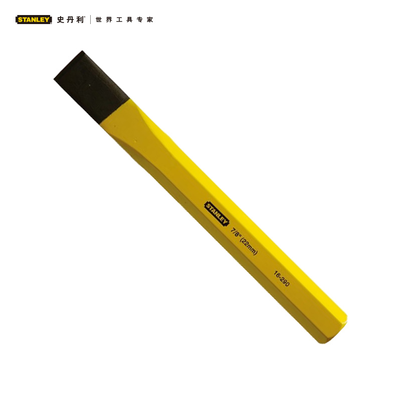 STANLEY/Stanley/史丹利 石工凿 16-286-1-23 冲凿 加硬钢凿 泥水石头凿 16-286-1-23