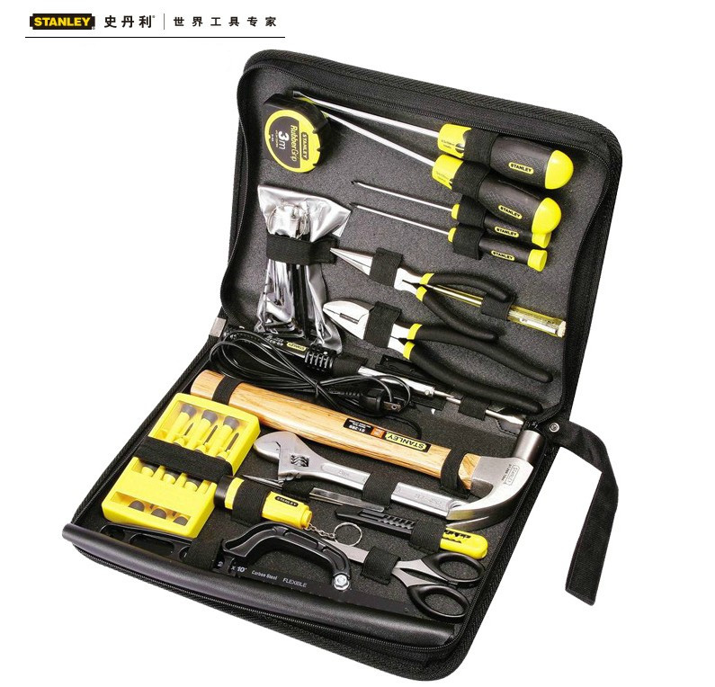Stanley/史丹利18件套高级通用五金工具包 90-597-23 90-597-23