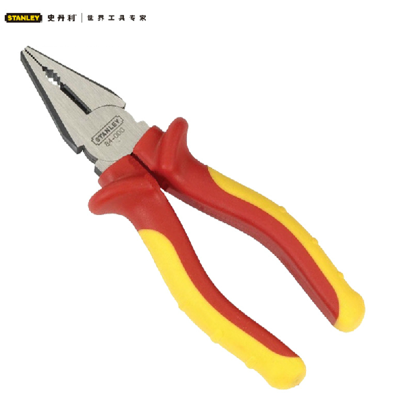 Stanley/史丹利MaxSteel加硬绝缘钢丝钳84-000-22 001 002电工工具 84-000-22 001 002