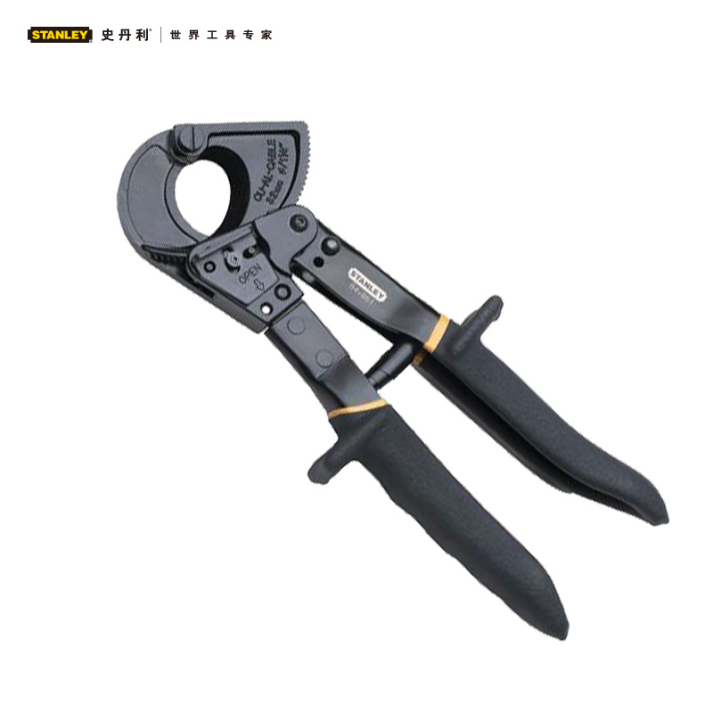 Stanley/史丹利棘轮式电缆切割剪250mm 84-861-22 切割剪 84-861-22