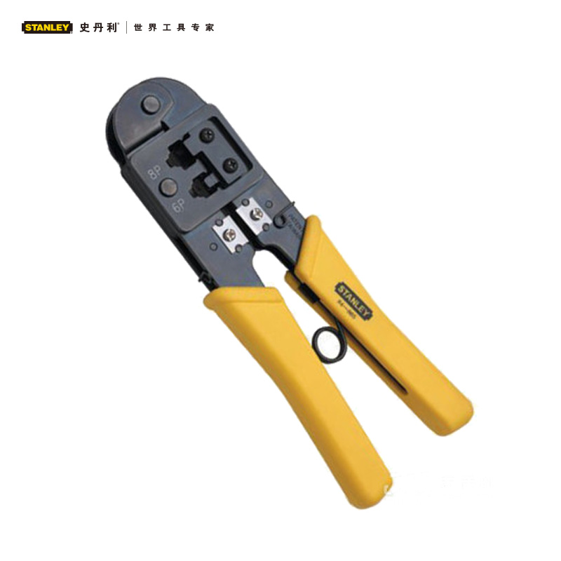 Stanley/史丹利电讯接头压接钳6P/8P 200mm 84-865-22 84-865-22