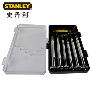 stanley史丹利6件套金属精密螺丝刀 钟表电器维修66-039-23 66-039-23