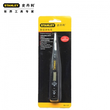 STANLEY/史丹利 数显测电笔66-137-23检测12V-220V交/直流带电 66-137-23